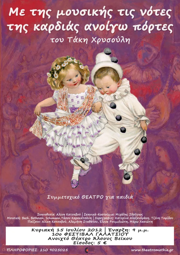 Καλοκαίρι 2012 “Με της μουσικής τις νότες…” στο 10ο Φεστιβάλ Γαλατσίου