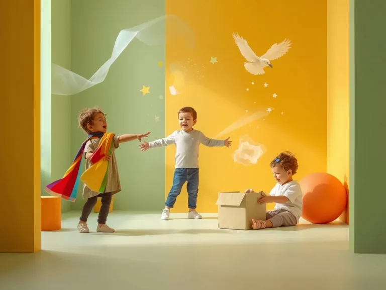 Από το παιχνίδι στη δημιουργία: το θέατρο στη ζωή των παιδιών 3-5 ετών