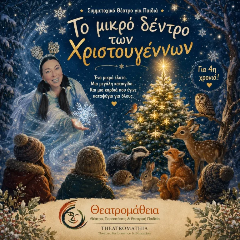 Το «Μικρό Δέντρο των Χριστουγέννων» ζωντάνεψε στη Λυκόβρυση–Πεύκη